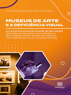 cover image of Museus de arte e a deficiência visual